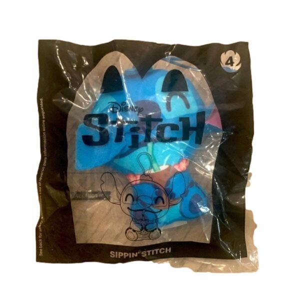 NWT McDonalds Hapoy Meal Toy - Sippin Stitch - Picture 1 of 1